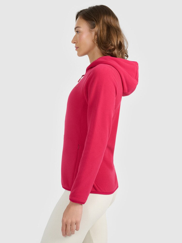 Polar slim z kapturem damski - czarny