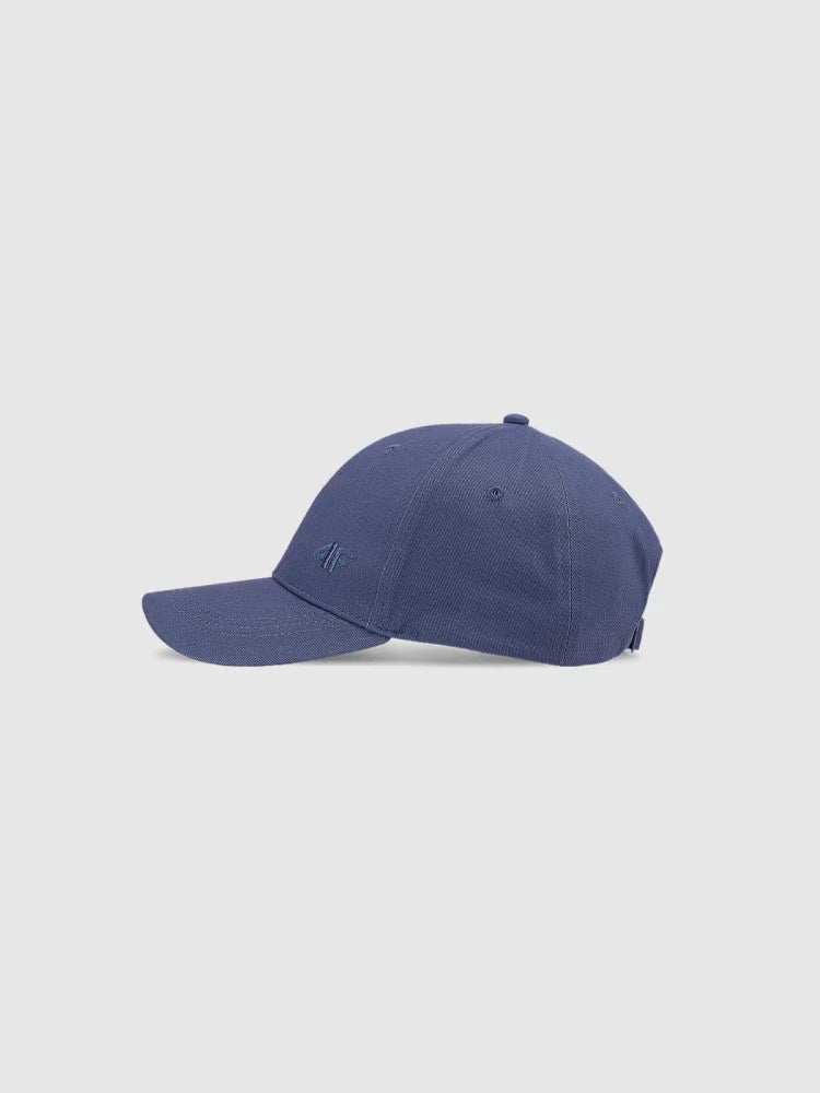 Czapka z daszkiem strapback uniseks - czarna