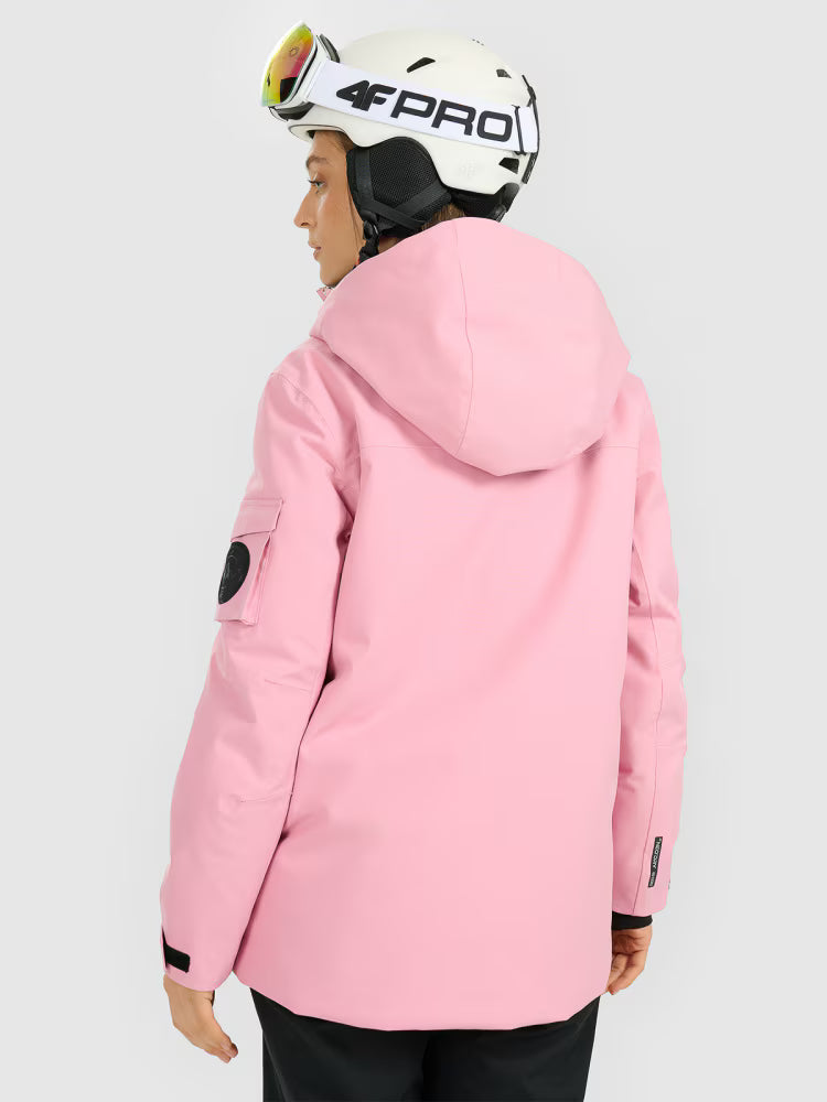 Kurtka snowboardowa membrana 15000 damska - czarna