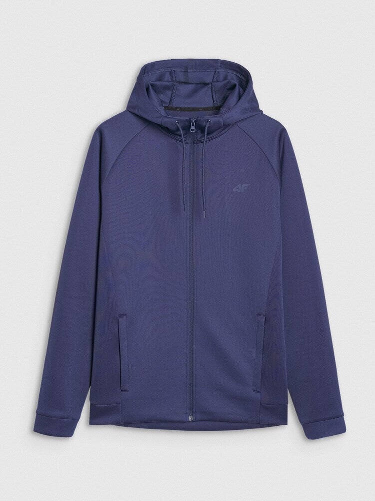 Bluza treningowa szybkoschnąca męska - czarna