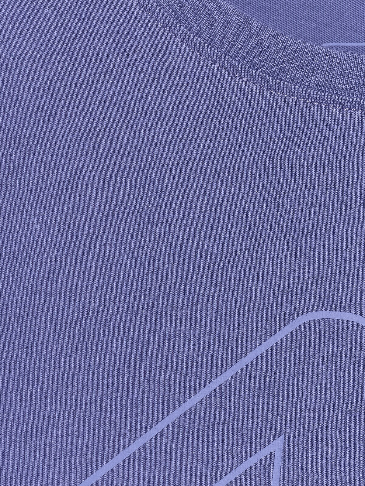 T-shirt regular z nadrukiem chłopięcy - niebieski