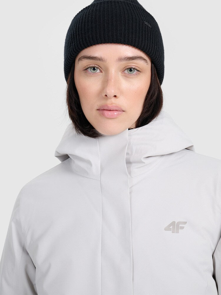 Parka zimowa membrana 8000 damska - czarna