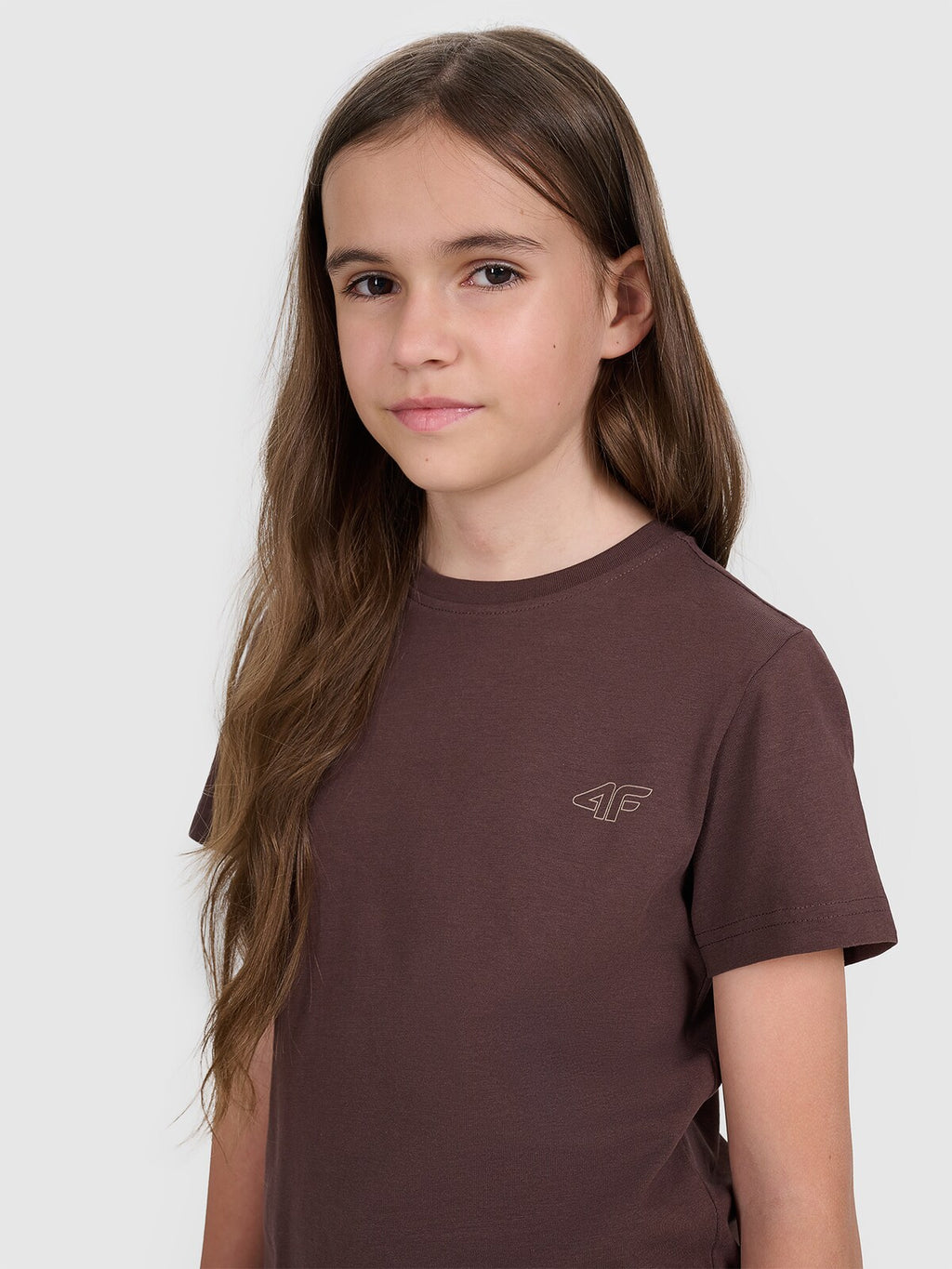 T-shirt regular gładki (2-pack) dziecięcy - multikolor