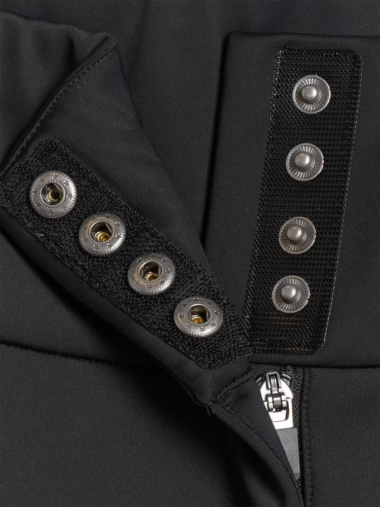 Spodnie narciarskie softshell membrana 5000 damskie - czarne