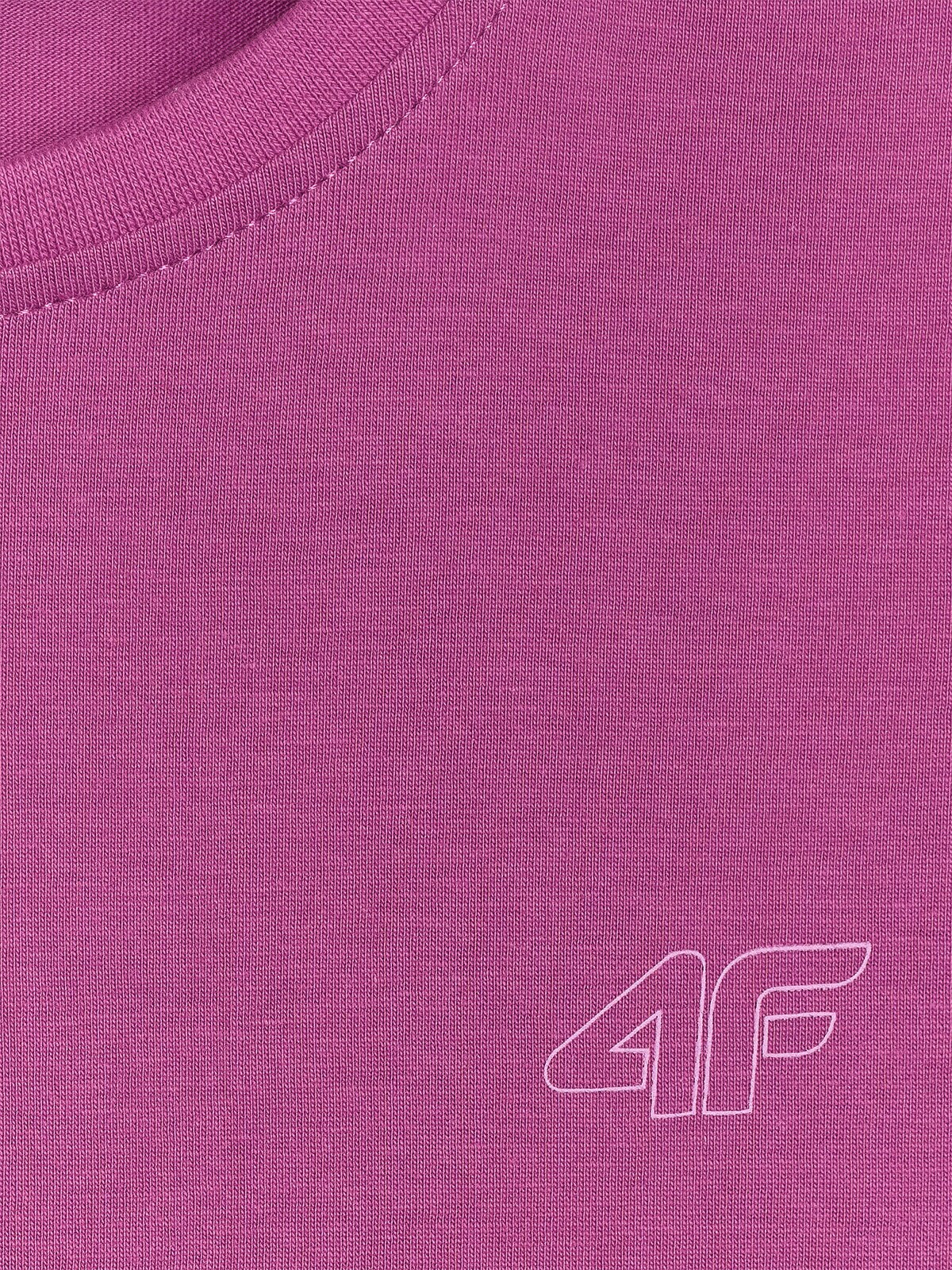 T-shirt regular gładki (2-pack) dziecięcy - multikolor