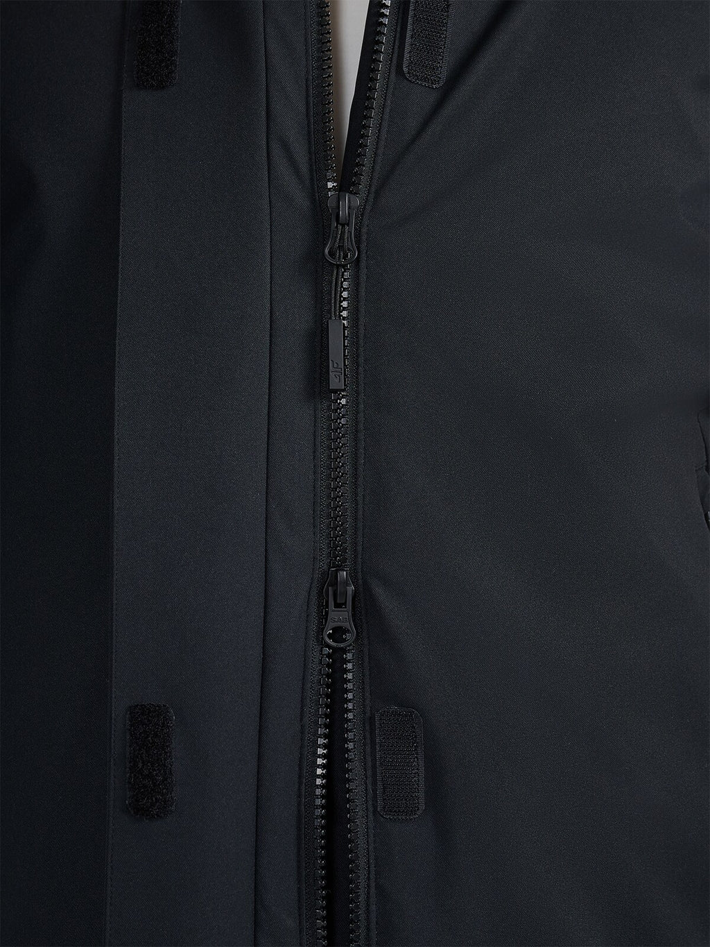 Parka zimowa membrana 8000 damska - czarna