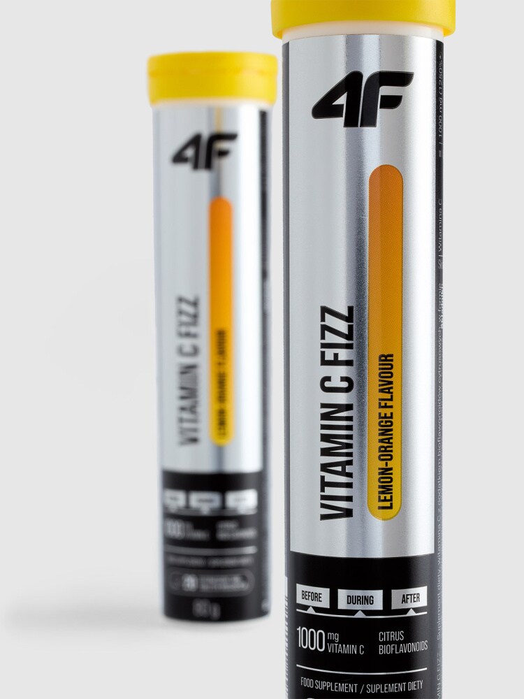Vitamin C Fizz - suplement diety (20 tabletek musujących) cytrynowo-pomarańczowy