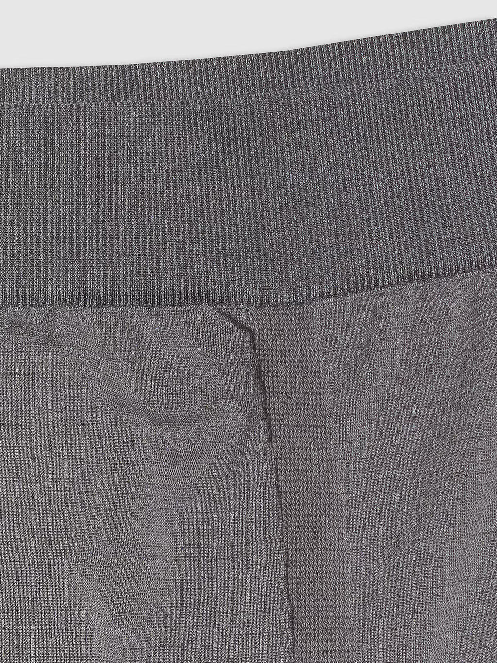 Bielizna termoaktywna bezszwowa z wełną merino (dół) męska - szara