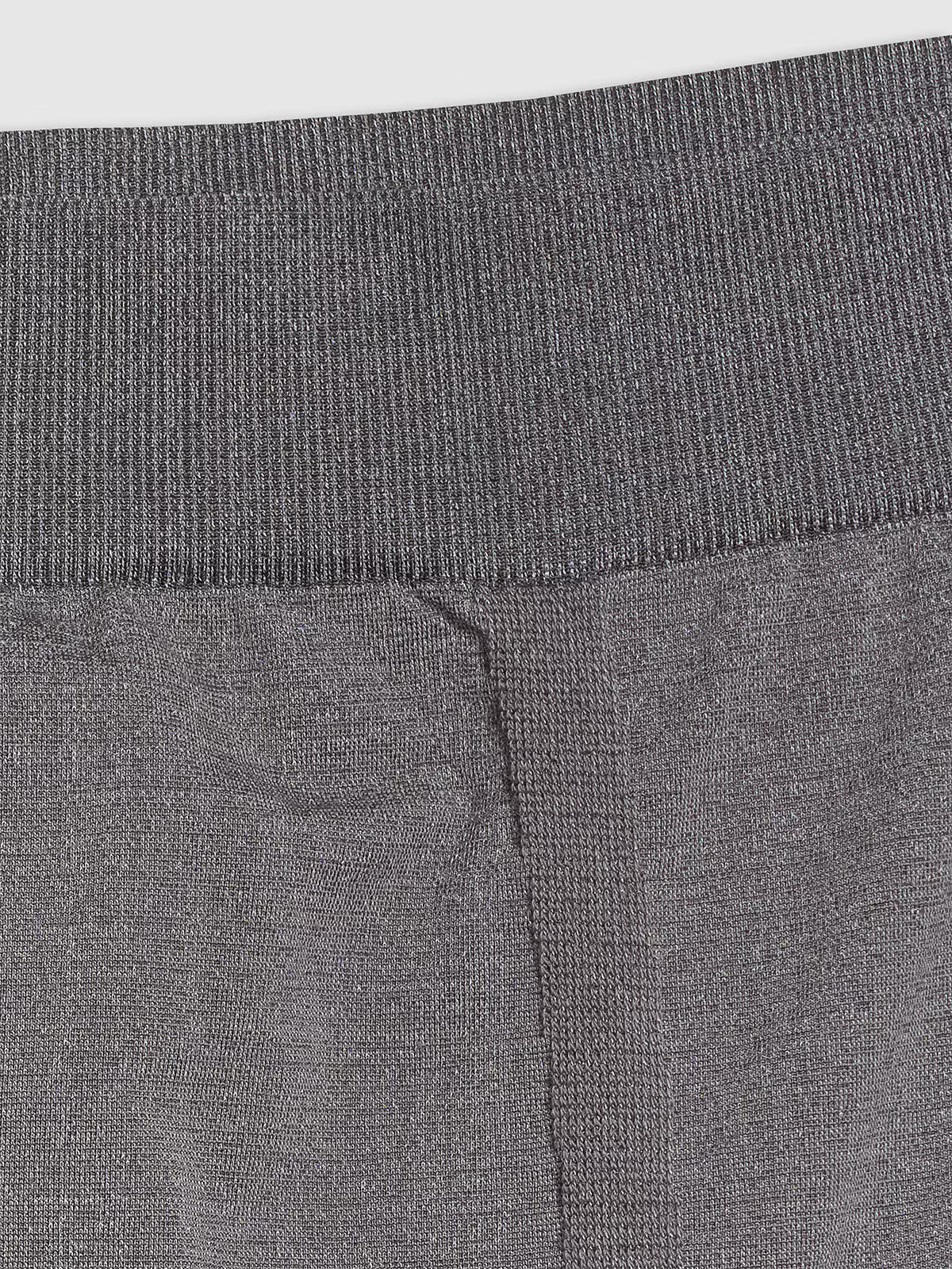 Bielizna termoaktywna bezszwowa z wełną merino (dół) męska - szara