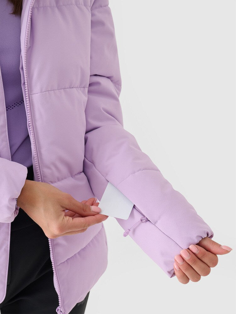 Kurtka narciarska membrana NeoDry 5000 damska - fioletowa