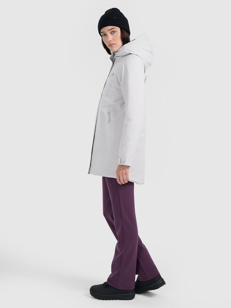 Parka zimowa membrana 8000 damska - czarna