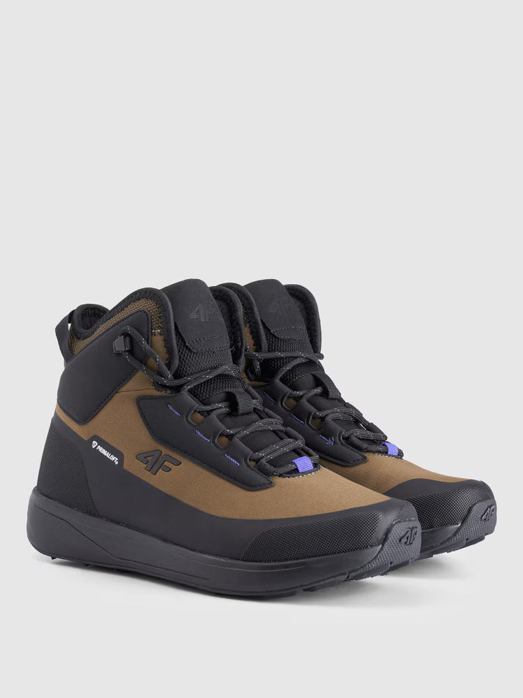 Buty zimowe śniegowce DCX z ociepliną Primaloft damskie - czarne
