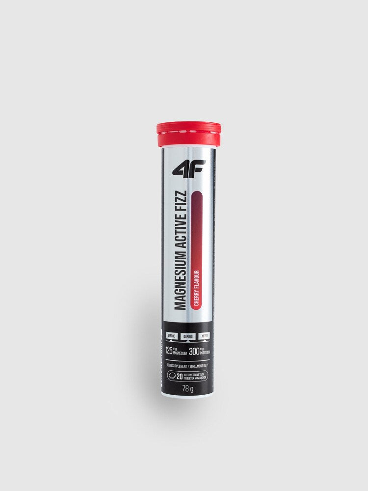 Magnesium Active Fizz - suplement diety (20 tabletek musujących) wiśnia