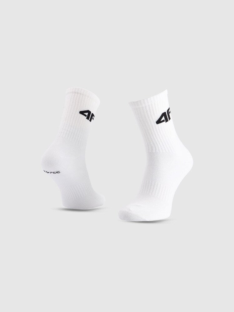 Skarpety casual za kostkę (3-pack) uniseks - białe