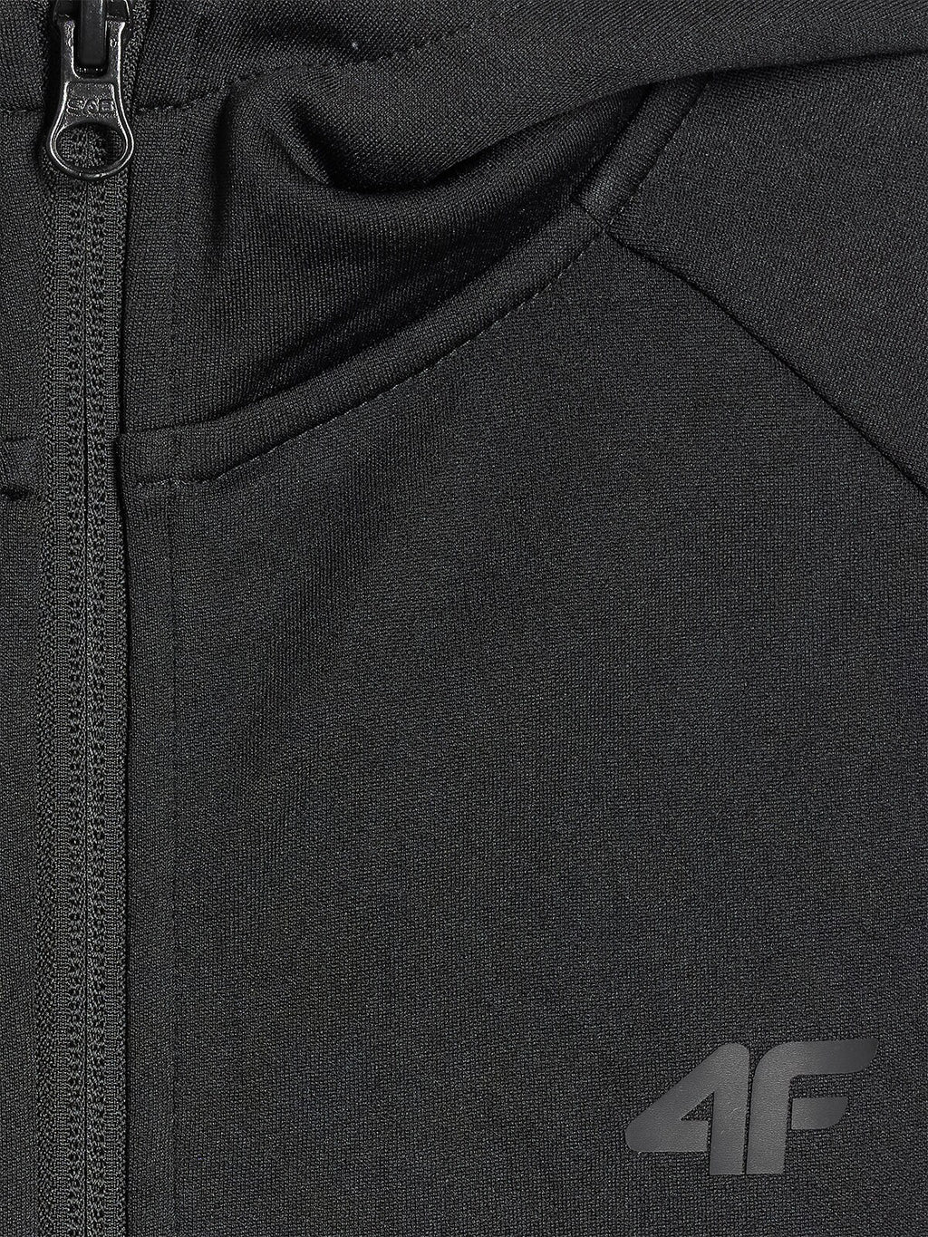 Bluza dresowa rozpinana z kapturem chłopięca - granatowa