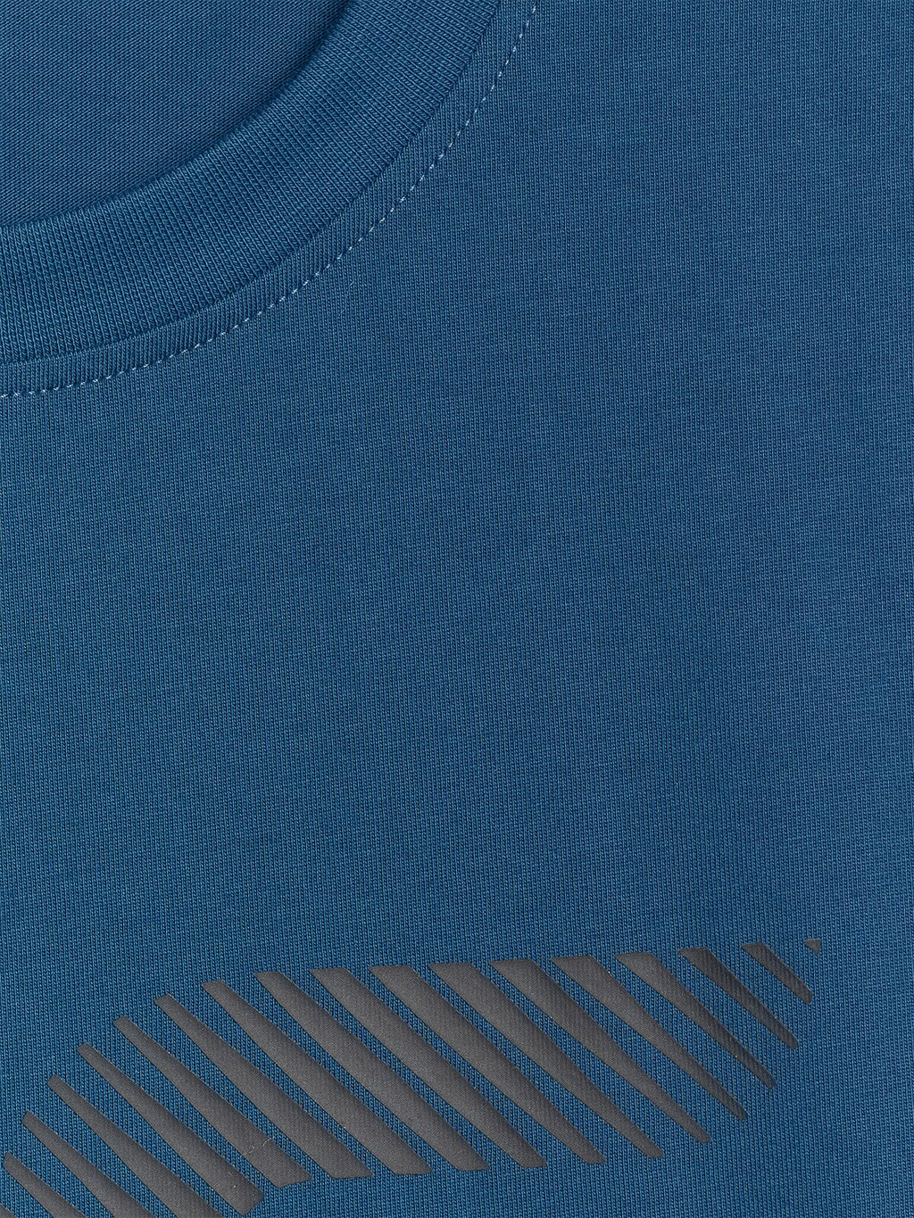 T-shirt regular z nadrukiem męski - biały