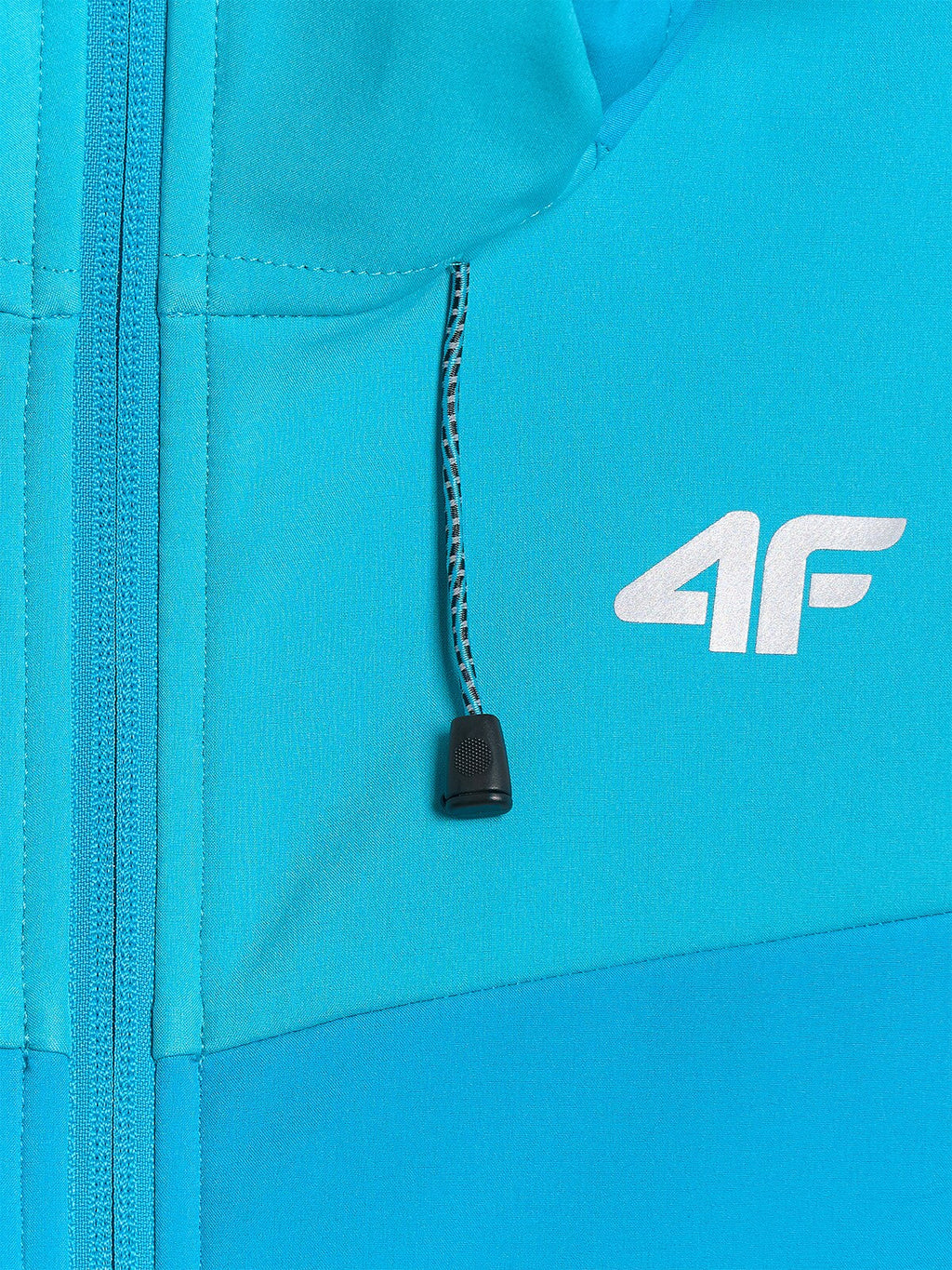 Kurtka softshell wiatroodporna membrana 8000 damska - niebieska