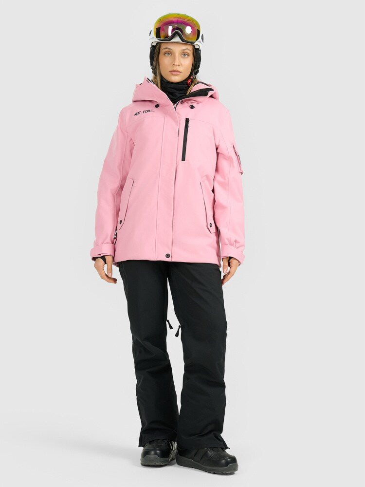 Kurtka snowboardowa membrana 15000 damska - czarna