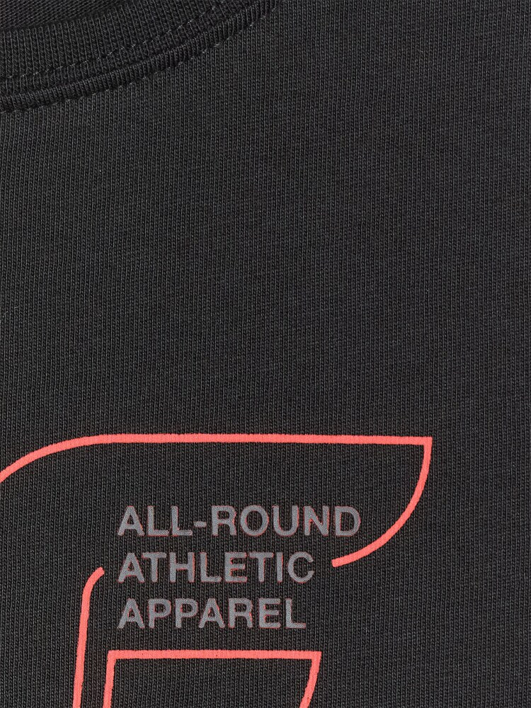 T-shirt regular z nadrukiem chłopięcy - czarny