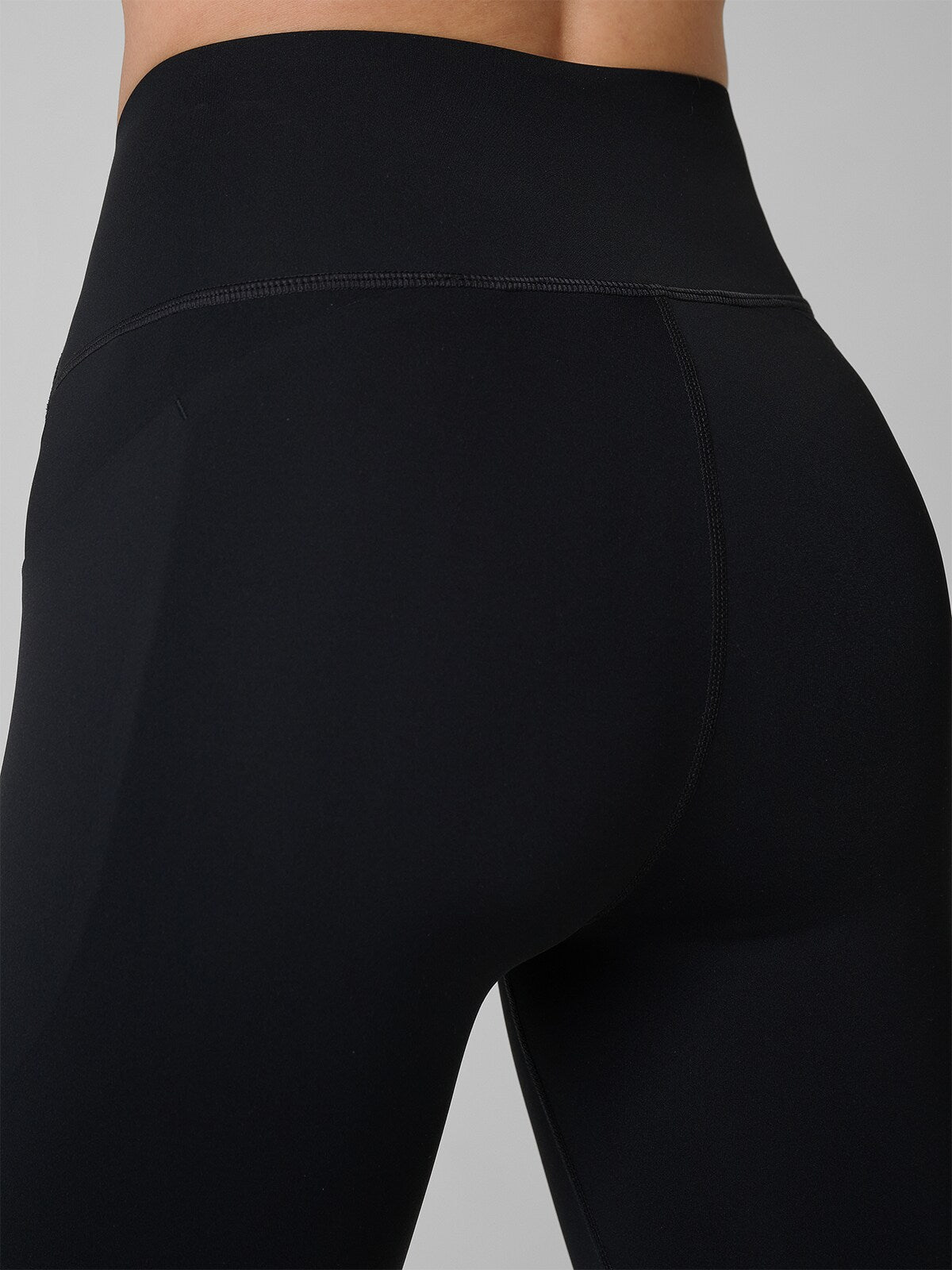 Legginsy treningowe szybkoschnące damskie - czarne