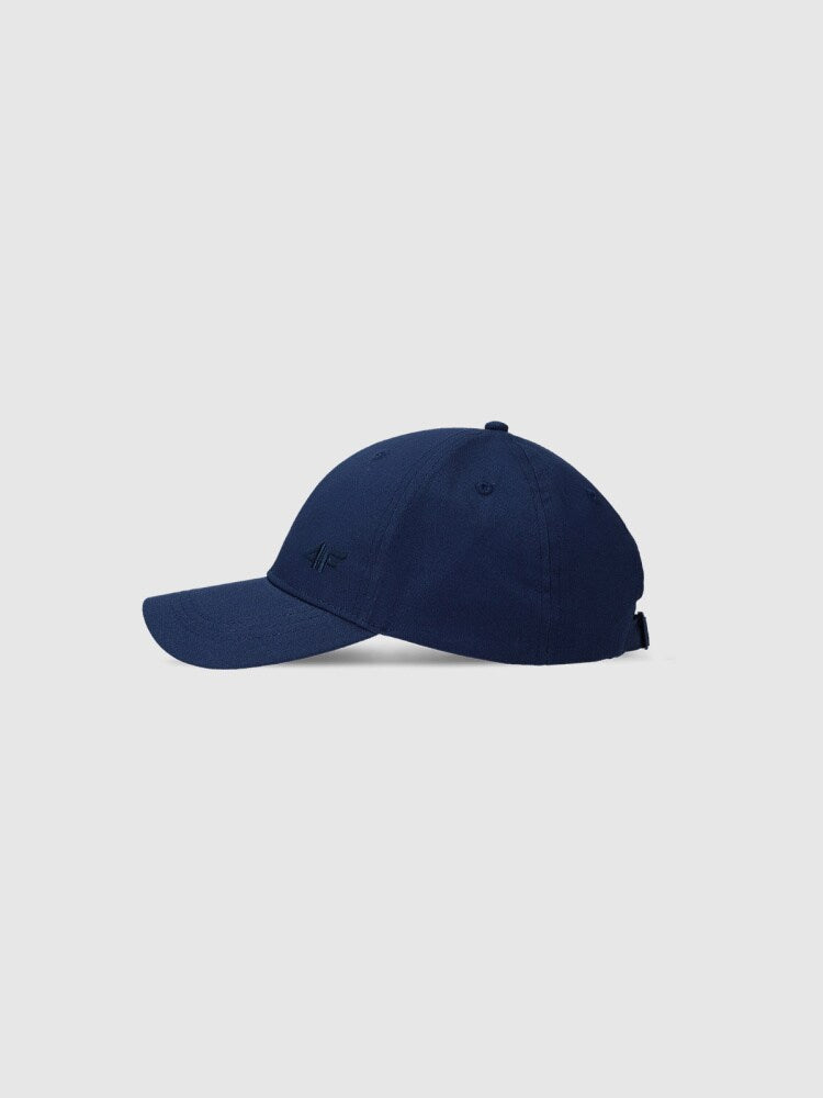 Czapka z daszkiem strapback uniseks - czarna