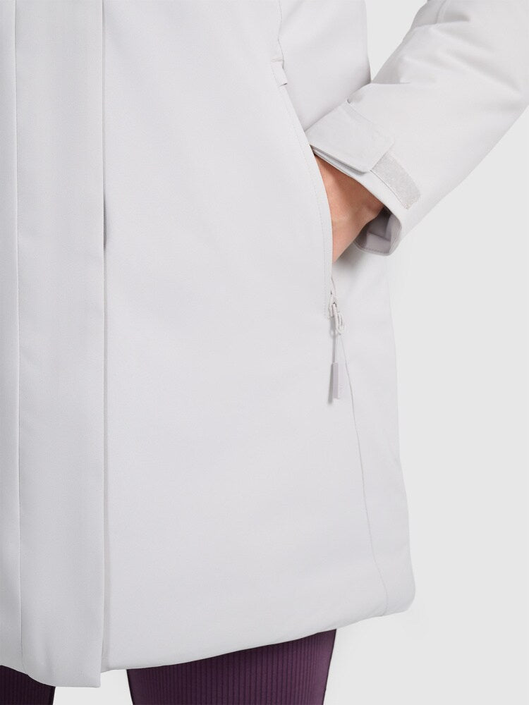 Parka zimowa membrana 8000 damska - czarna