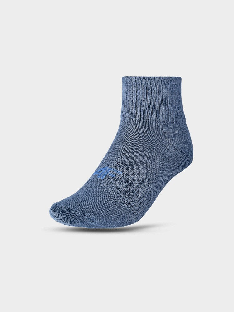 Skarpetki casual za kostkę (3-pack) dziecięce - czarne