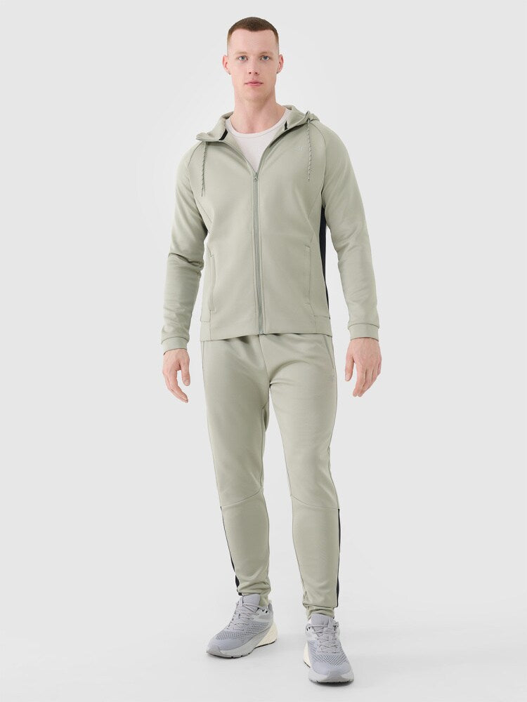 Bluza treningowa szybkoschnąca męska - czarna