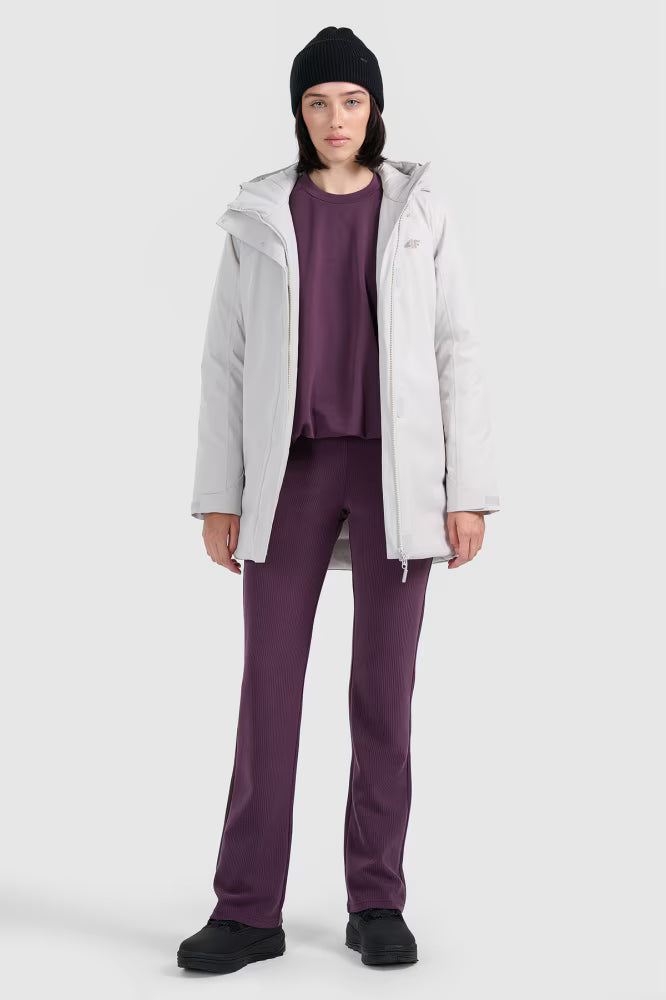 Parka zimowa membrana 8000 damska - czarna