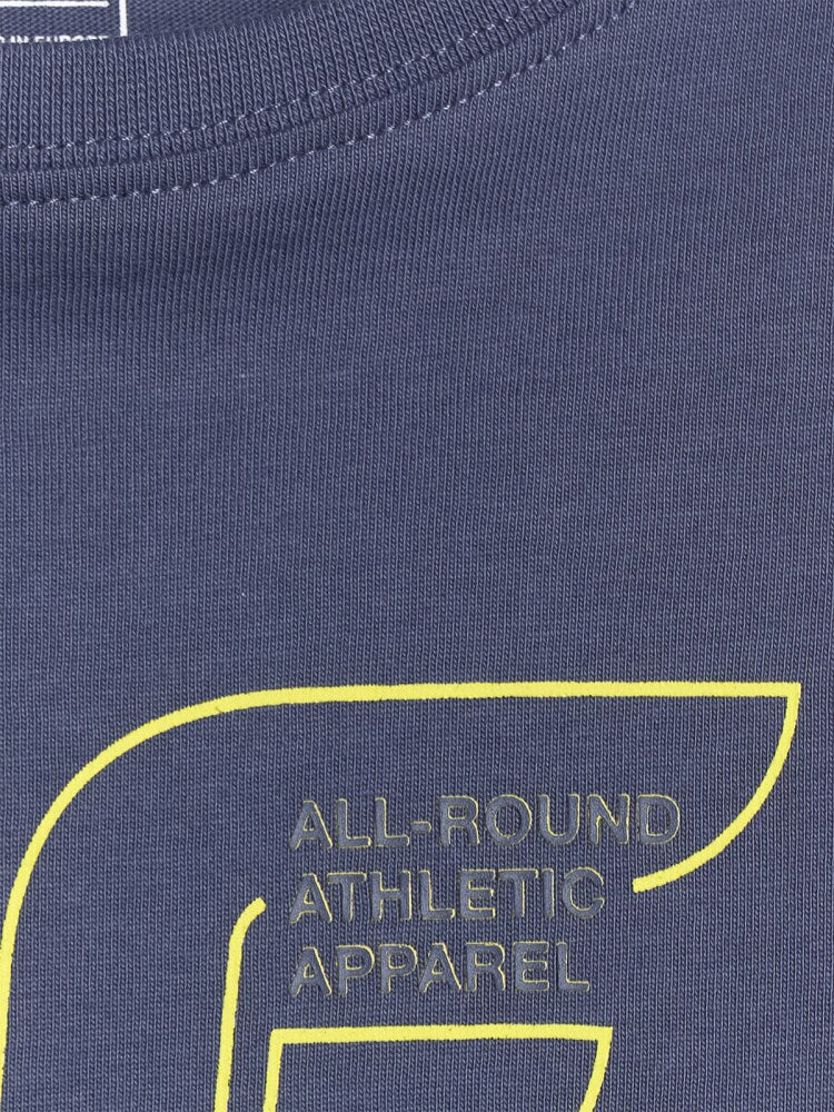 T-shirt regular z nadrukiem chłopięcy - czarny