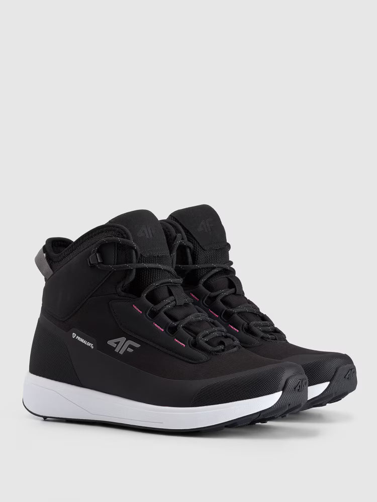 Buty zimowe śniegowce DCX z ociepliną Primaloft damskie - czarne