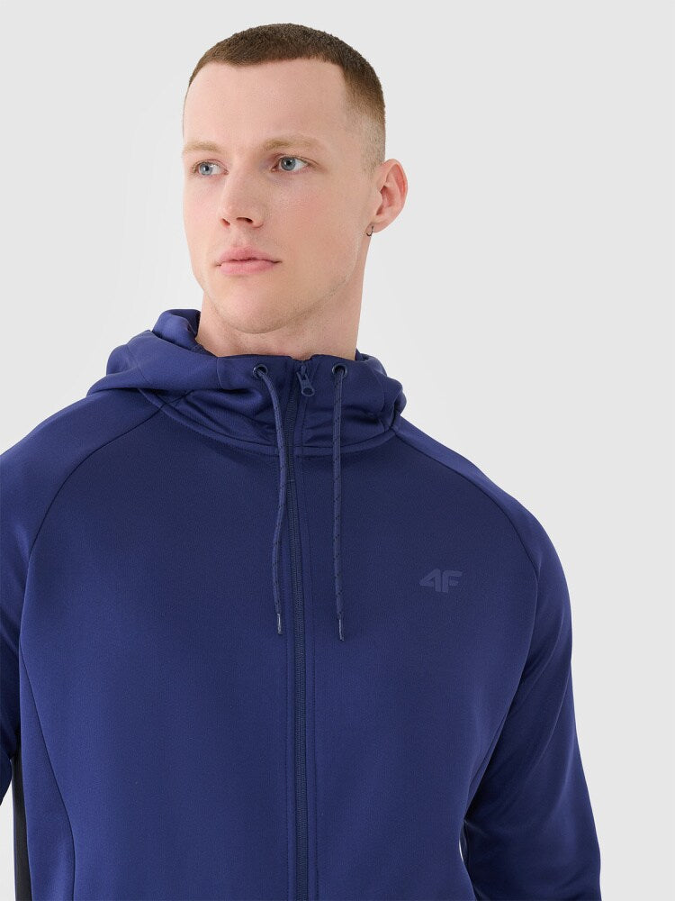 Bluza treningowa szybkoschnąca męska - czarna