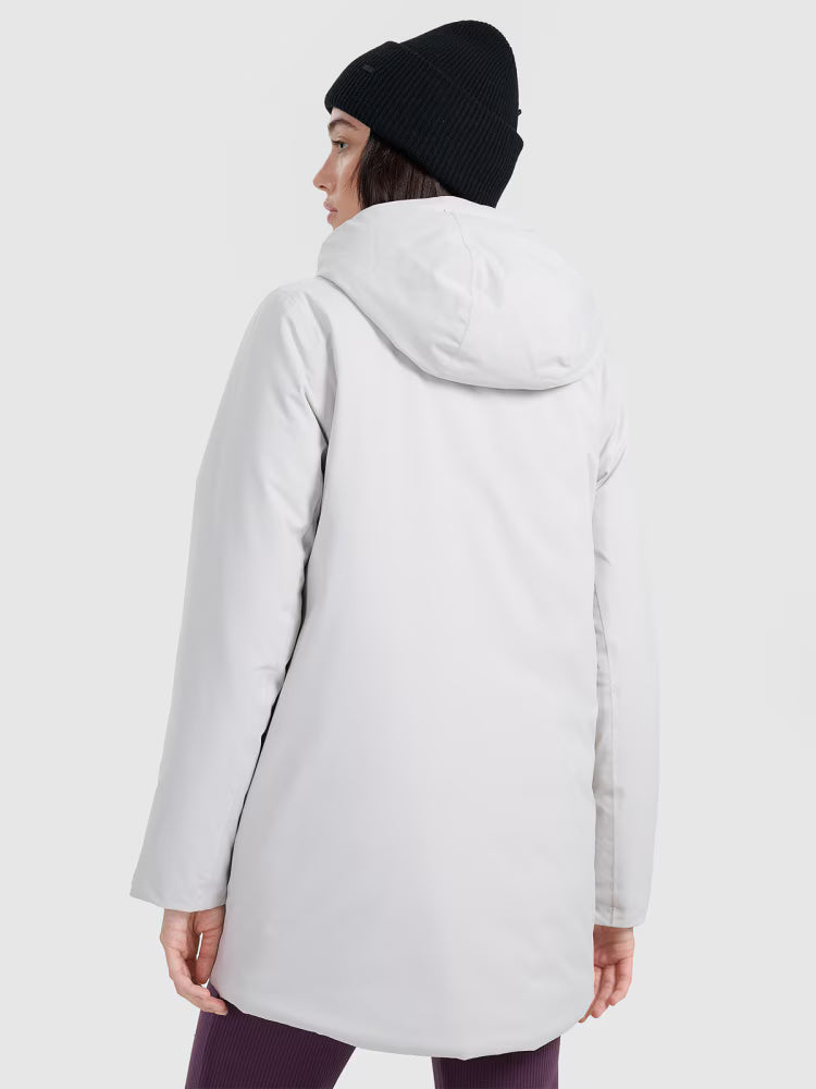 Parka zimowa membrana 8000 damska - czarna