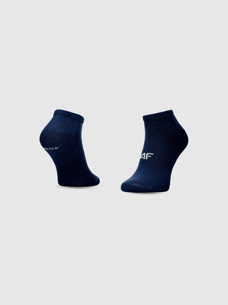 Skarpetki casual przed kostkę (3-pack) męskie - czarne