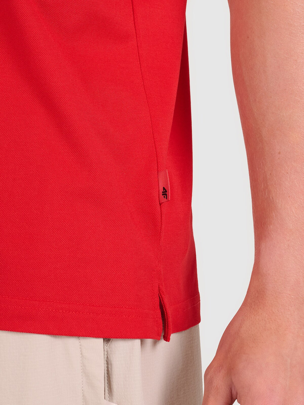 Koszulka polo regular męska - czarna