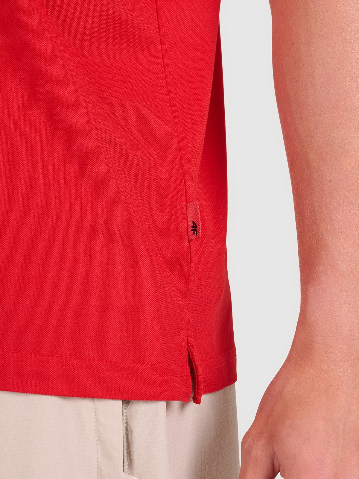 Koszulka polo regular męska - czarna