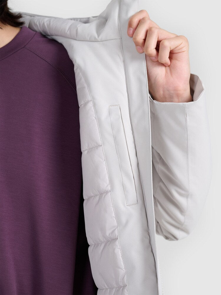 Parka zimowa membrana 8000 damska - czarna